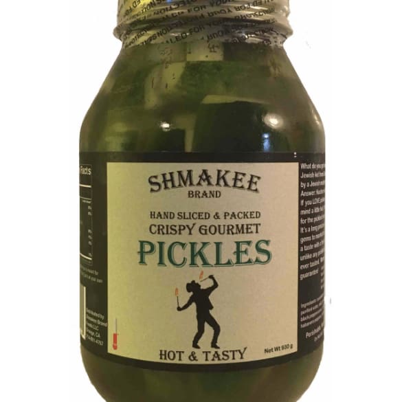 Shmakee Shmakee Hot and Tasty Pickled Cucumber, 32 oz