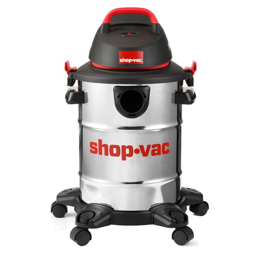 Shop Vac 6-Gallon 4.5 Peak HP Stainless Steel Wet/Dry Vacuum - Wet/Dry Vacuums - ShelHealth