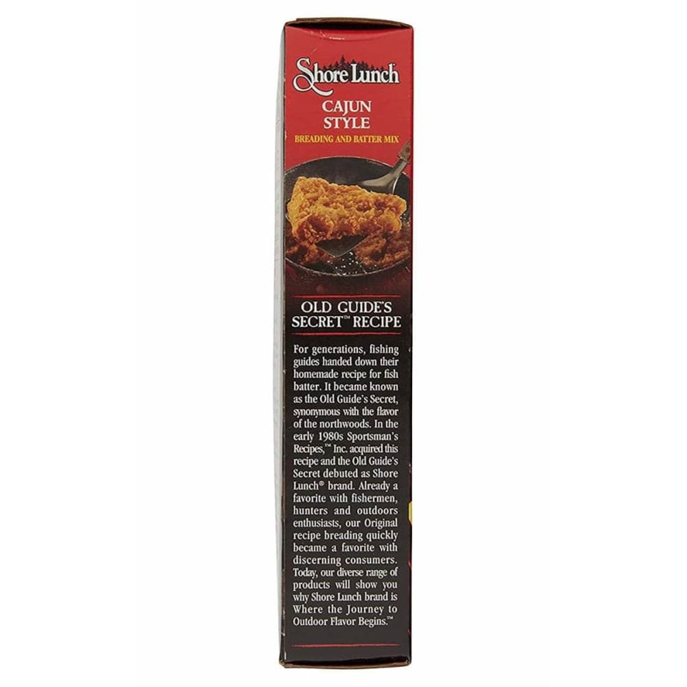 SHORE LUNCH Grocery > Cooking & Baking > Seasonings SHORE LUNCH Cajun Style Fish Breading Batter Mix, 9 oz