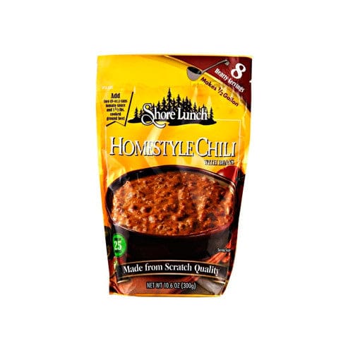 Shore Lunch Homestyle Chili with Beans Soup Mix 10.6oz (Case of 6) - Baking/Mixes - Shore Lunch