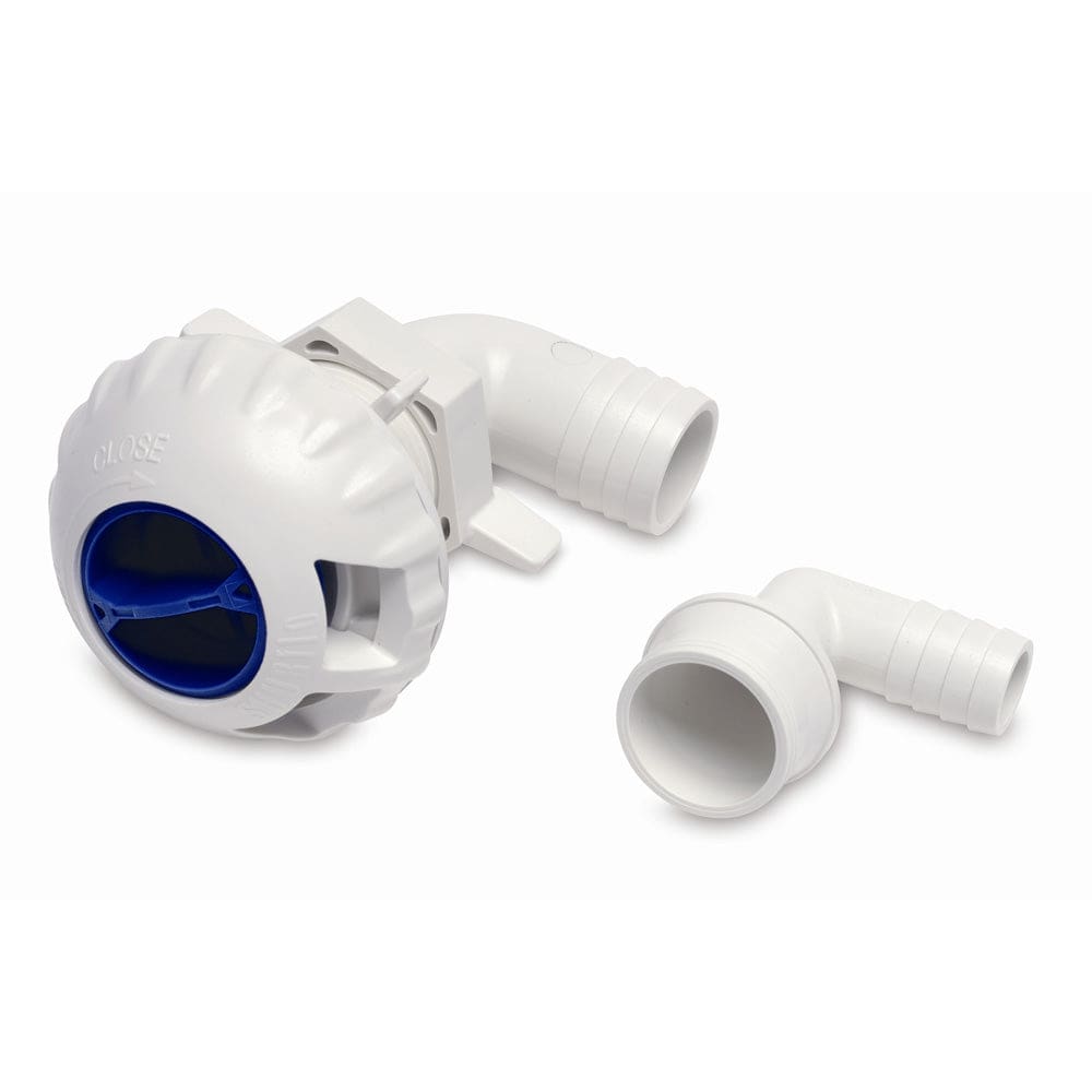 Shurflo by Pentair Livewell Fill Valve w/ 3/ 4 & 1-1/ 8 Fittings - Marine Plumbing & Ventilation | Livewell Pumps - Shurflo by Pentair