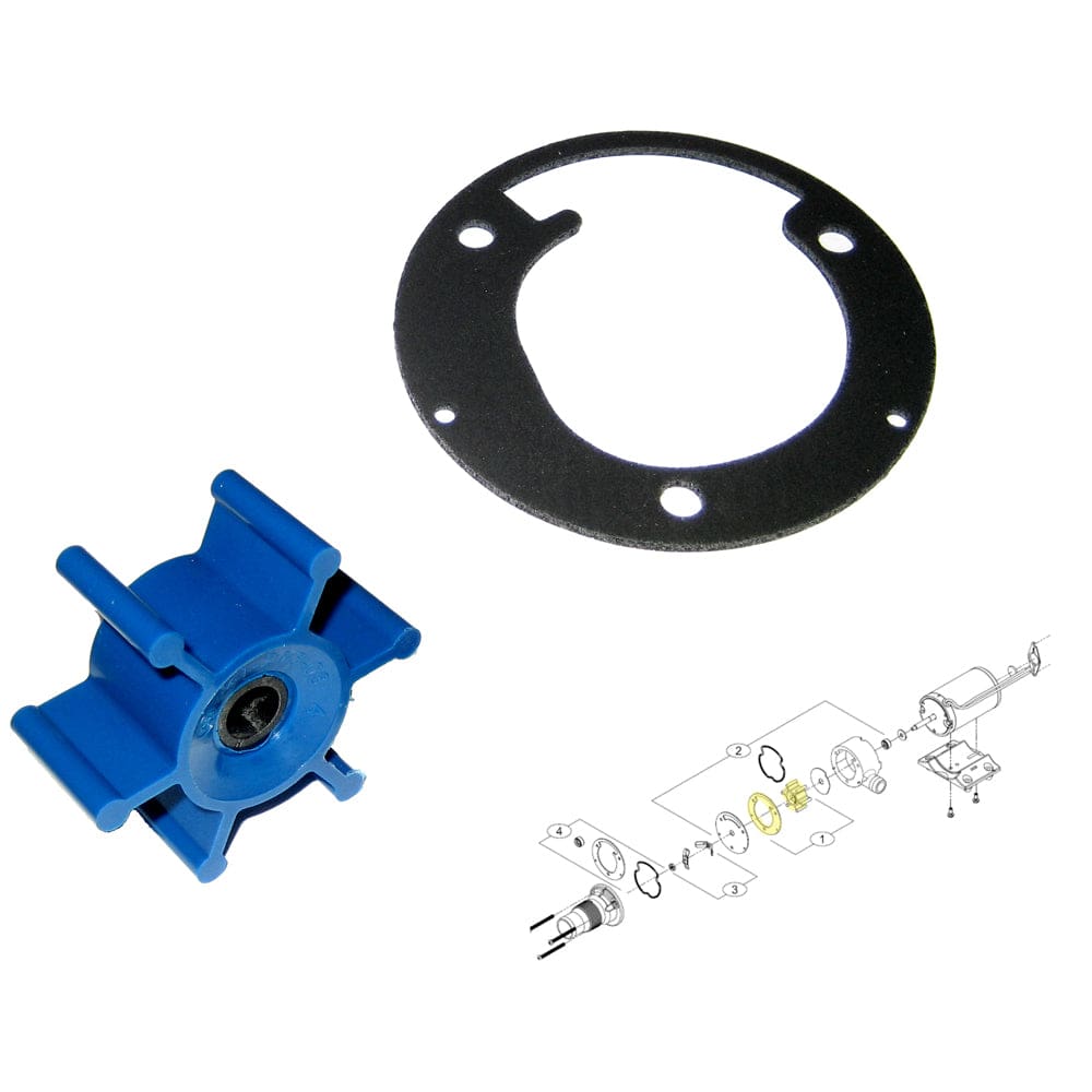 Shurflo by Pentair Macerator Impeller Kit f/ 3200 Series - Includes Gasket - Marine Plumbing & Ventilation | Impellers - Shurflo by Pentair