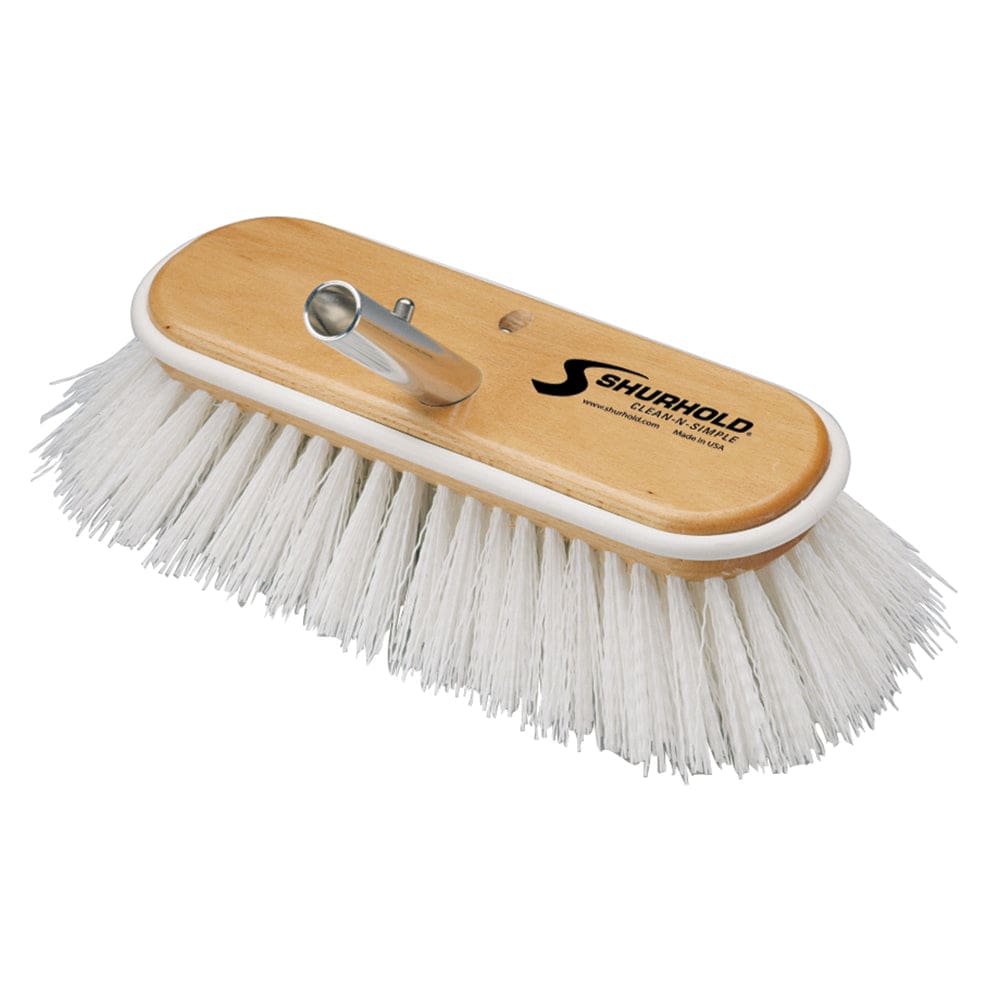 Shurhold 10 Polypropylene Stiff Bristle Deck Brush - Winterizing | Cleaning,Boat Outfitting | Cleaning - Shurhold