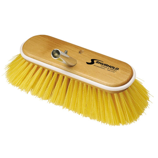 Shurhold 10 Polystyrene Medium Bristle Deck Brush - Winterizing | Cleaning,Boat Outfitting | Cleaning - Shurhold
