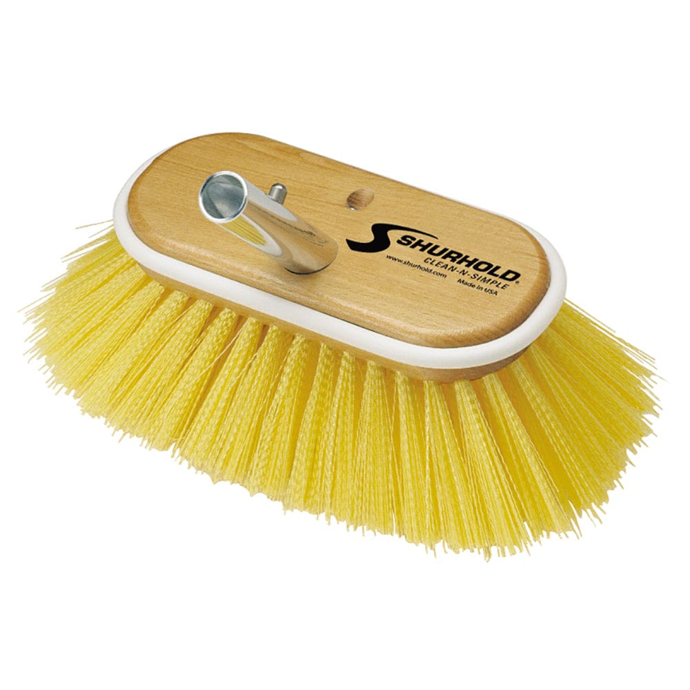 Shurhold 6 Polystyrene Medium Bristle Deck Brush - Winterizing | Cleaning,Boat Outfitting | Cleaning - Shurhold