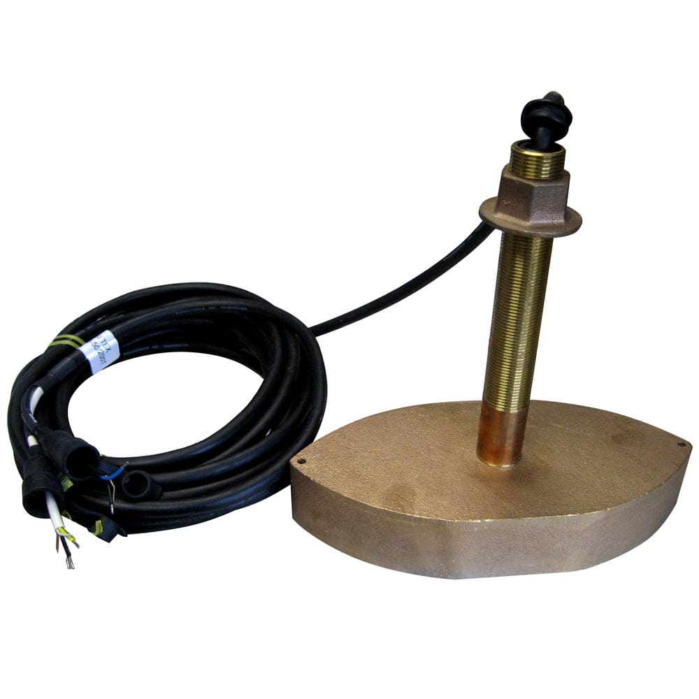 SI-TEX 706/ 50/ 200T Bronze Thru-Hull Transducer f/ CVS208 CVS209 CVS210 & CVS211 - Marine Navigation & Instruments | Transducers - SI-TEX