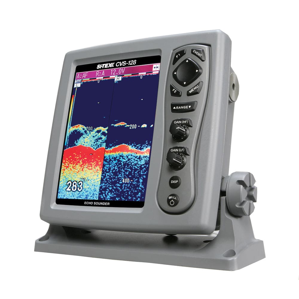 SI-TEX CVS 128 8.4 Digital Color Fishfinder - Marine Navigation & Instruments | Fishfinder Only - SI-TEX