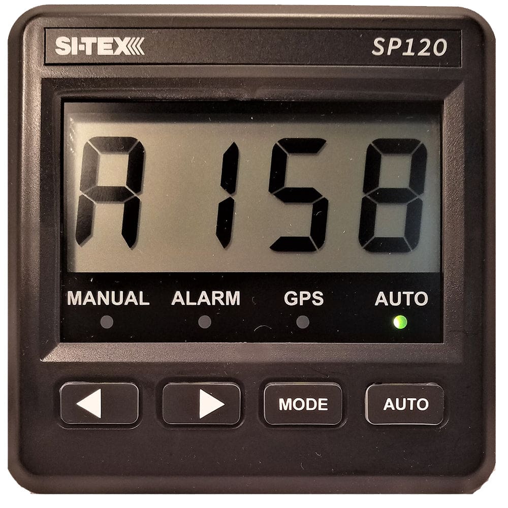 SI-TEX SP-120 System w/ Rudder Feedback & Type S Mechanical Dash Drive - Marine Navigation & Instruments | Autopilots - SI-TEX
