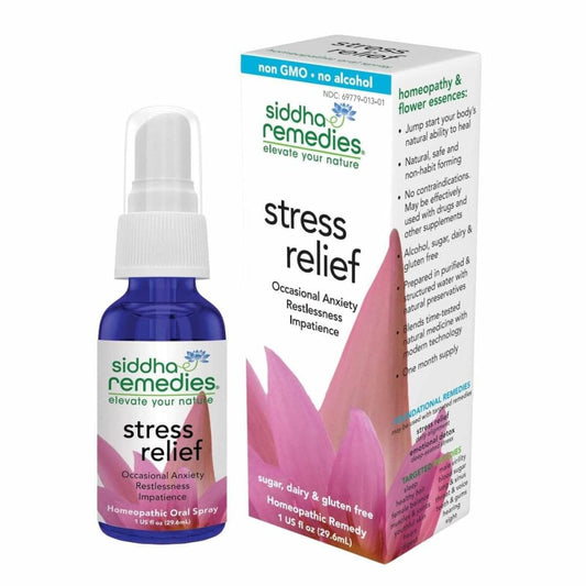SIDDHA REMEDIES Siddha Remedies Stress Relief Spray, 1 Fo