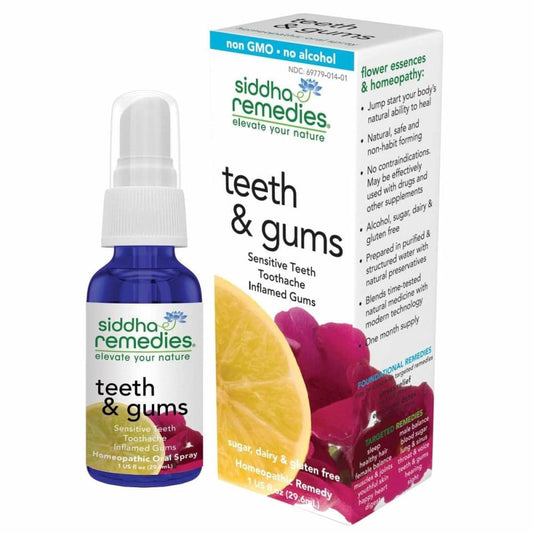 SIDDHA REMEDIES Siddha Remedies Teeth & Gums Spray, 1 Fo