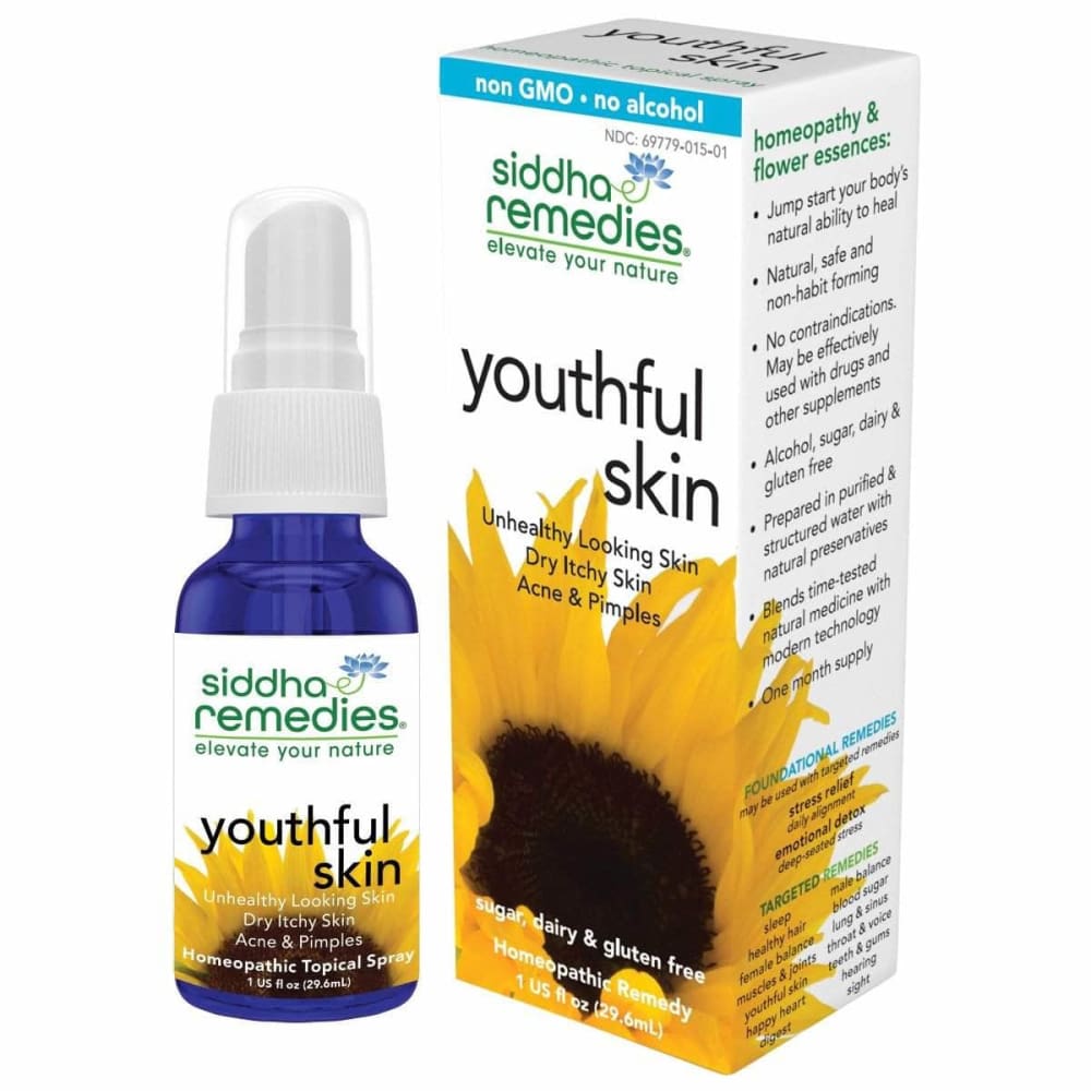 SIDDHA REMEDIES Siddha Remedies Youthful Skin Spray, 1 Fo