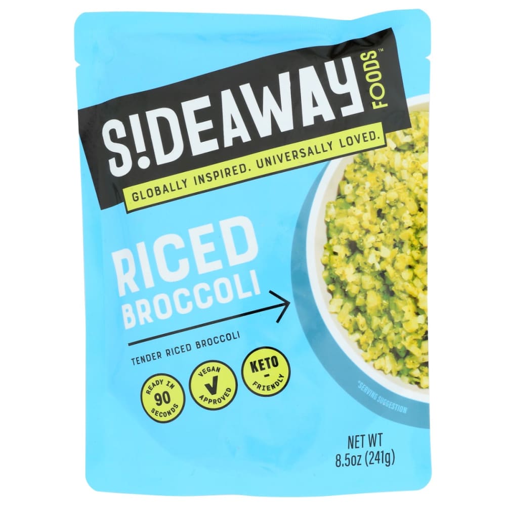 SIDEAWAY FOODS: Riced Broccoli 8.5 OZ (Pack of 5) - SIDEAWAY FOODS