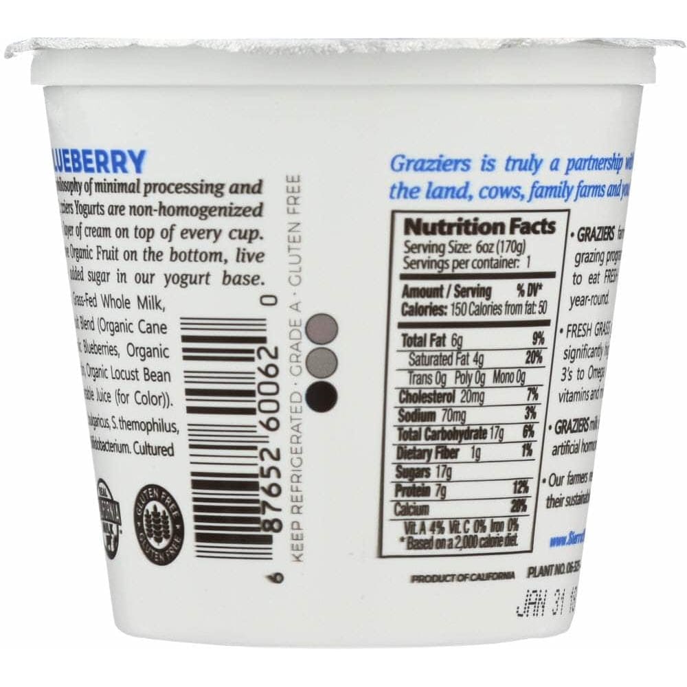 Sierra Nevada Sierra Nevada Blueberry Whole Milk Yogurt, 6 oz