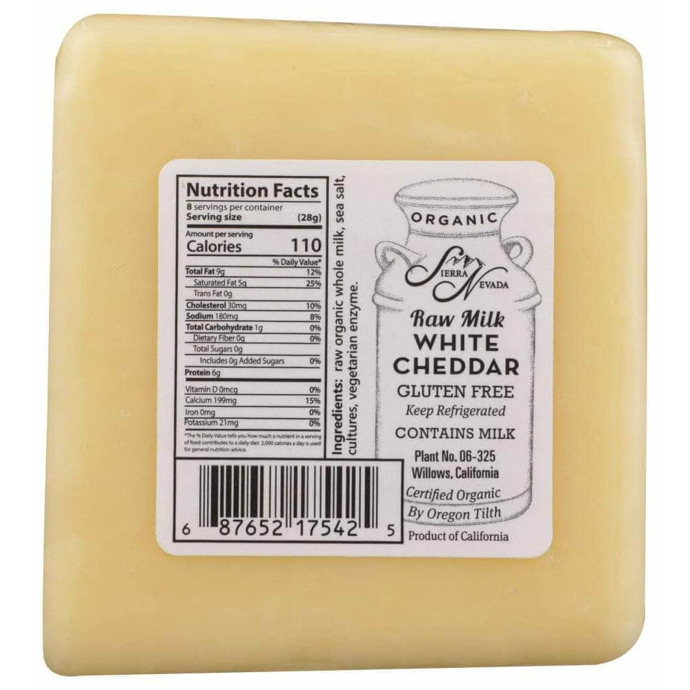 Sierra Nevada Sierra Nevada Raw Milk White Cheddar, 8 oz