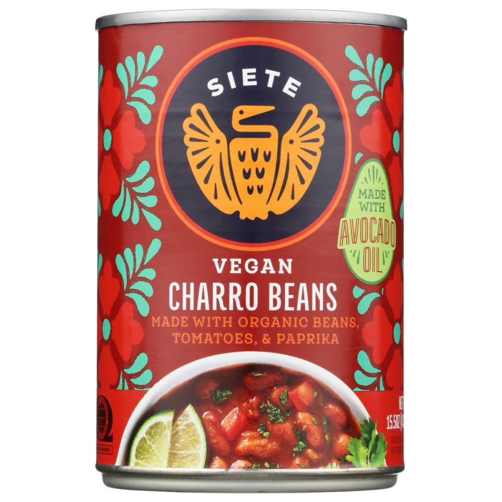 SIETE: Charro Beans 15.5 oz (Pack of 5) - SIETE
