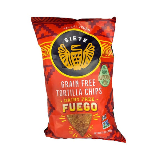 Siete Grain Free Fuego Tortilla Chips 12 oz. - Siete