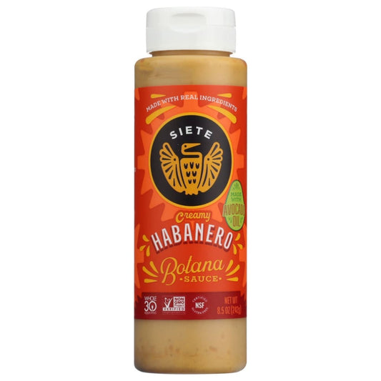 SIETE: Habanero Botana Sauce 8.5 oz (Pack of 4) - Meal Ingredients > Sauces - SIETE