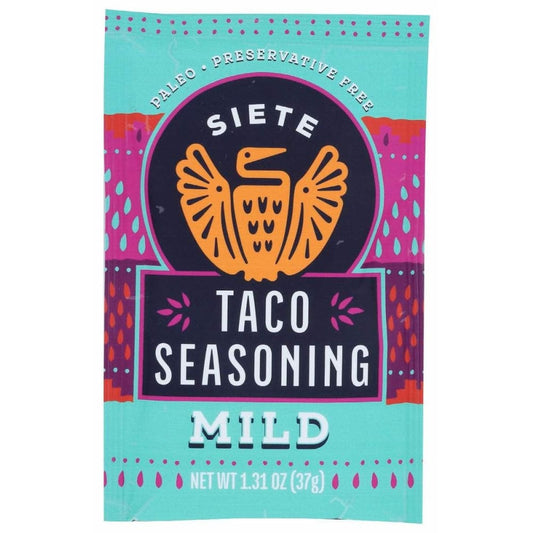 SIETE SIETE Seasoning Taco Mild, 1.3 oz