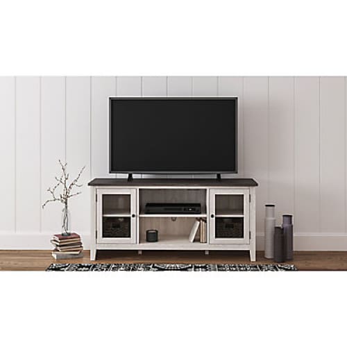 Signature Design by Ashley Dorrinson 60 TV Stand - Home/Furniture/Home Upgrades/ - Signature Design by Ashley