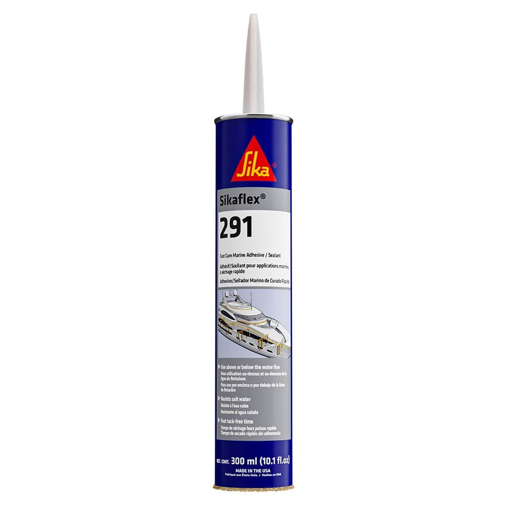 Sika Sikaflex® 291 Fast Cure Adhesive & Sealant 10.3oz(300ml) Cartridge - White - Boat Outfitting | Adhesive/Sealants - Sika
