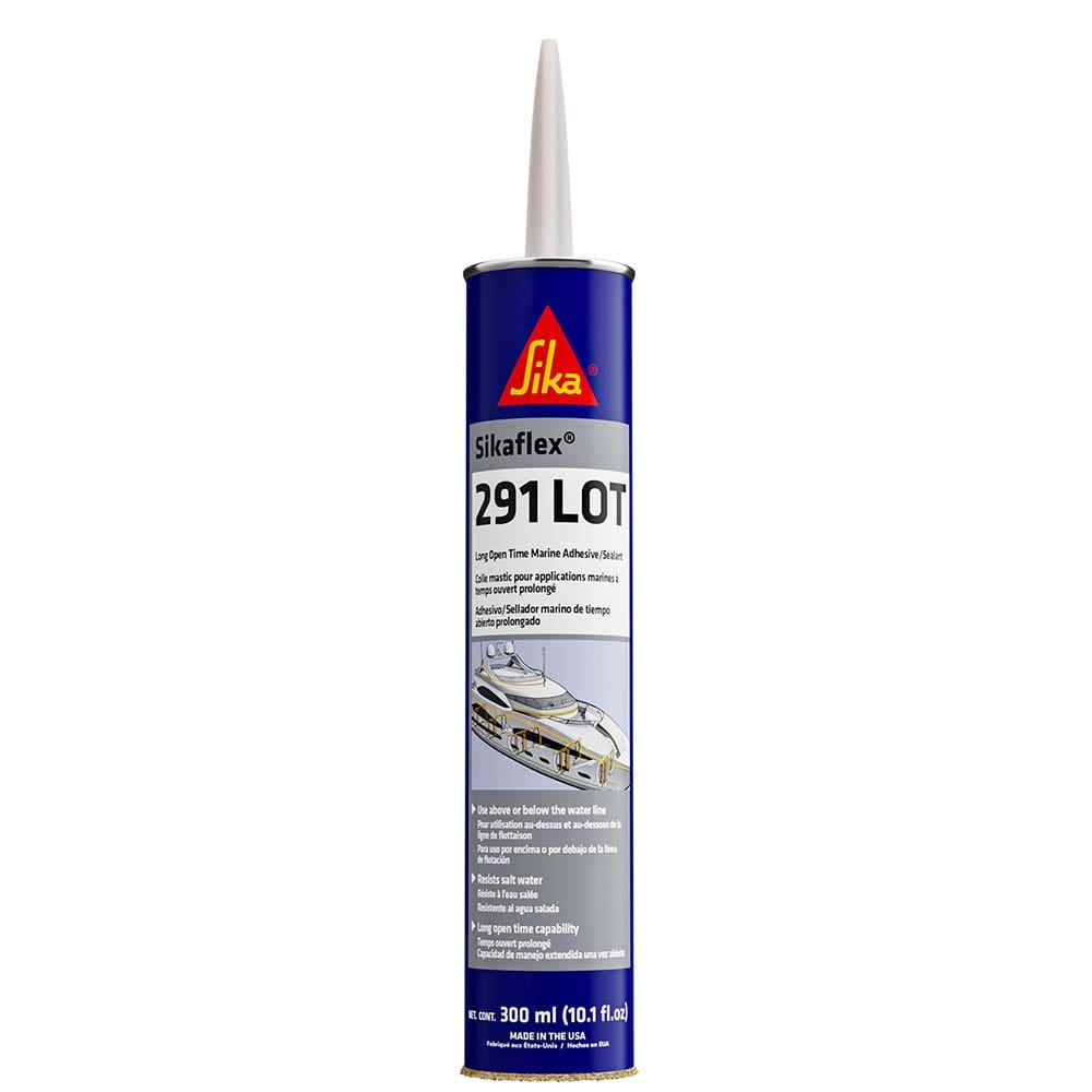 Sika Sikaflex® 291 LOT Slow Cure Adhesive & Sealant 10.3oz(300ml) Cartridge - White - Boat Outfitting | Adhesive/Sealants - Sika