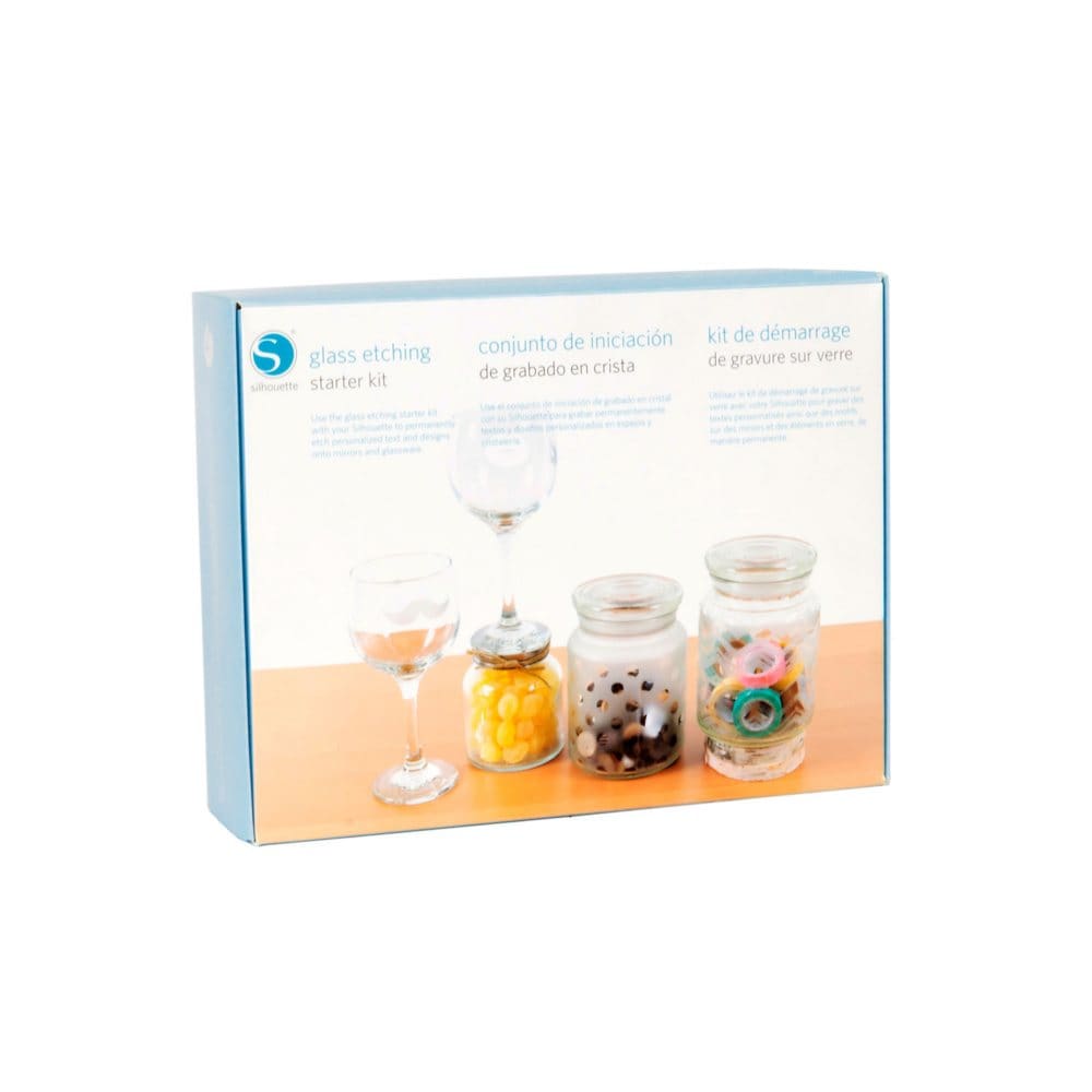 Silhouette Glass Etching Starter Kit - Arts & Crafts - ShelHealth