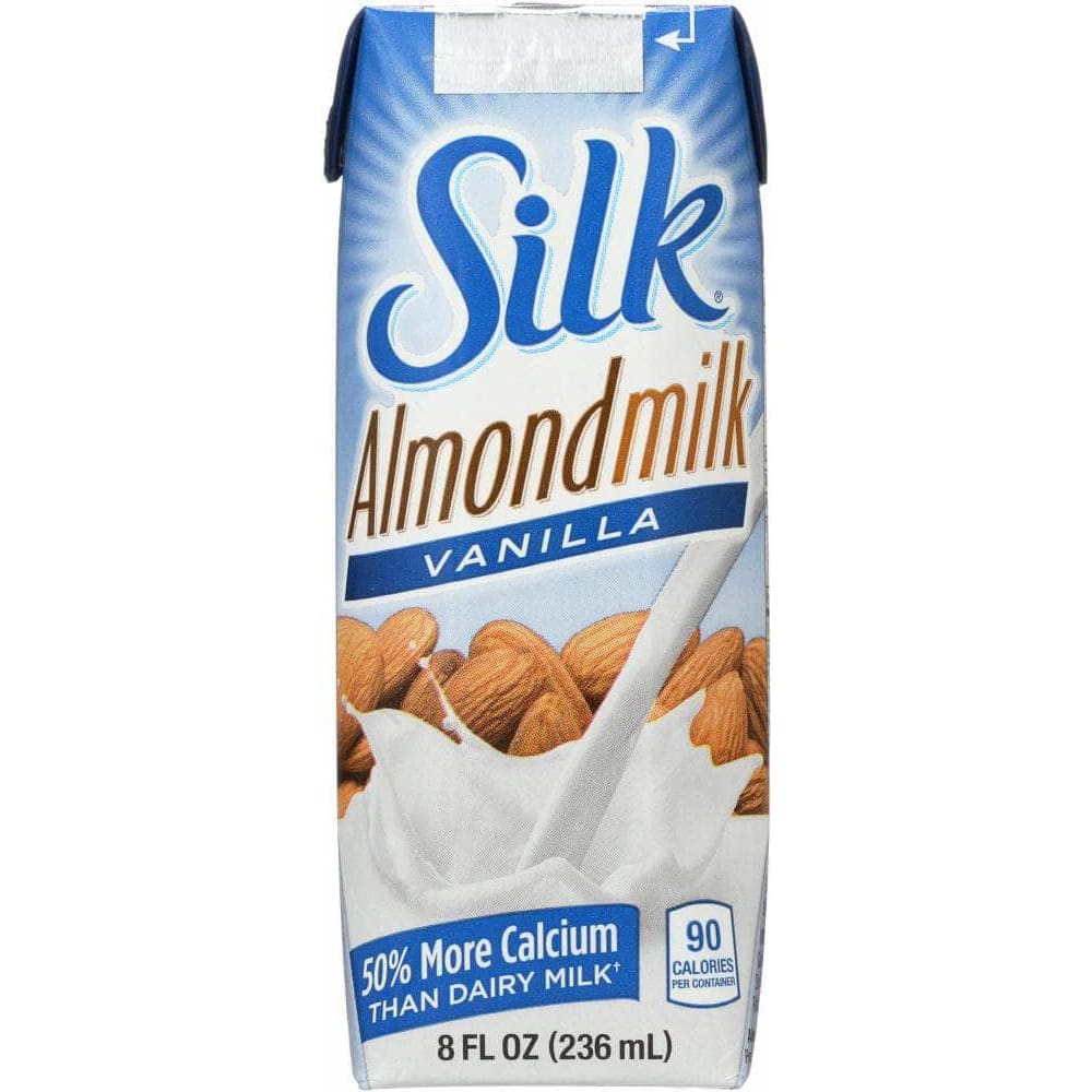 Silk Silk Silk Almond Milk Pure Vanilla, 8 oz