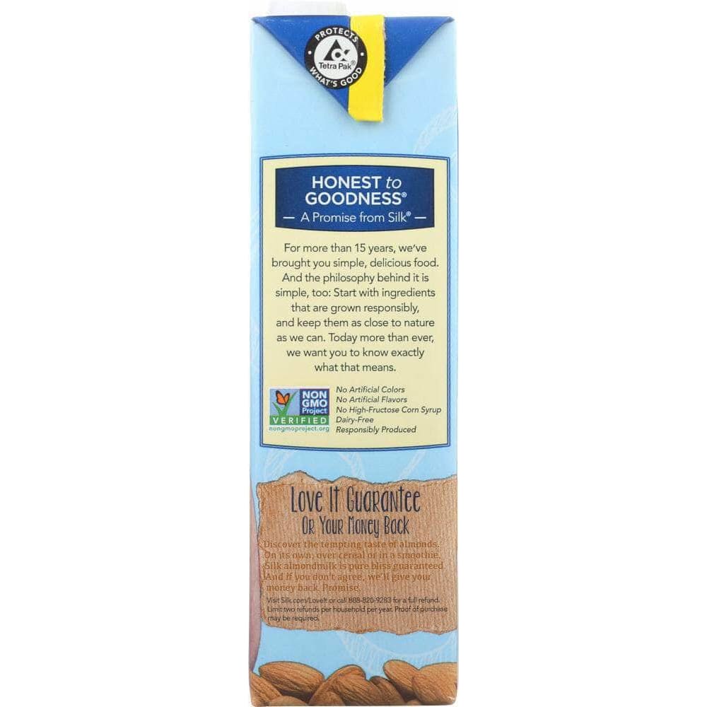 Silk Silk Pure Almond Unsweetened Vanilla Almond Milk, 32 oz