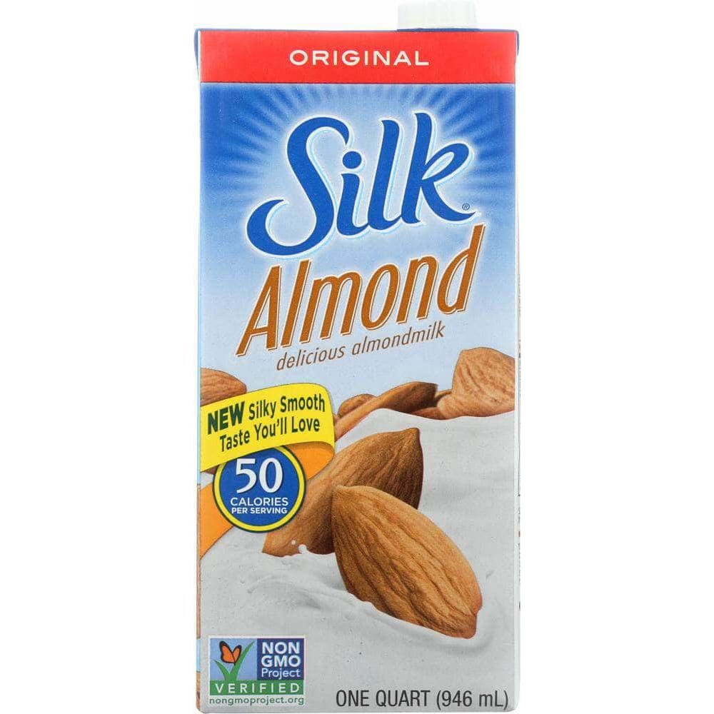 Silk Silk Pure Almond Unsweetened Vanilla Almond Milk, 32 oz