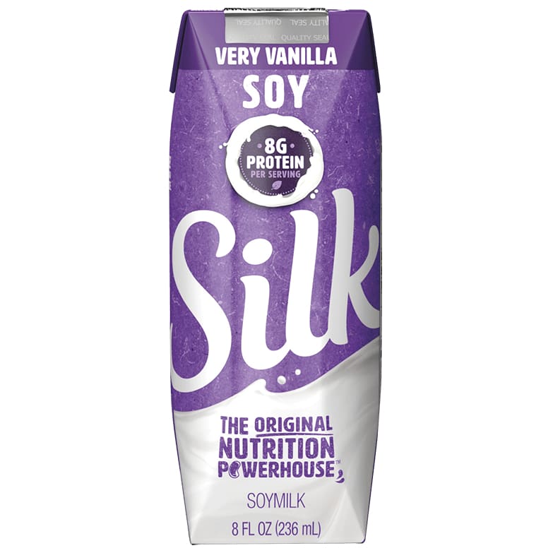 Silk Silk Very Vanilla Soymilk, 8 oz