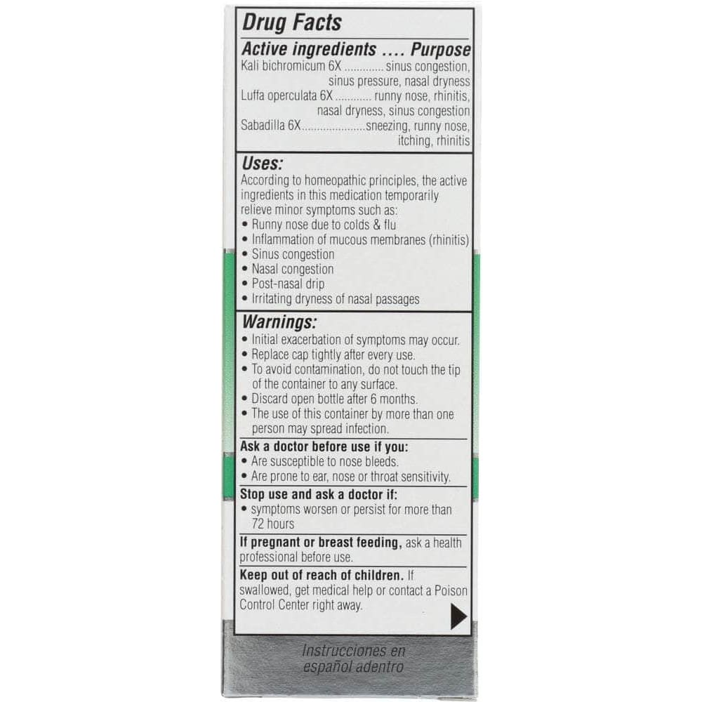Similasan Similasan Sinus Relief, 0.68 oz
