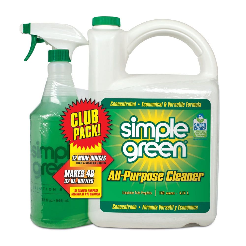 Simple Green All-Purpose Cleaner (140 oz. Refill + 32 oz. Trigger Spray) - All-Purpose Cleaners - Simple