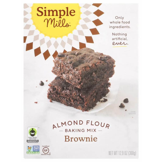 SIMPLE MILLS Simple Mills Brownie Mix, 12.9 Oz
