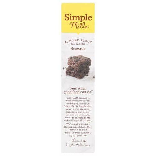 SIMPLE MILLS Simple Mills Brownie Mix, 12.9 Oz