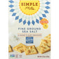 Simple Mills Simple Mills Fine Ground Sea Salt Crackers, 4.25 oz