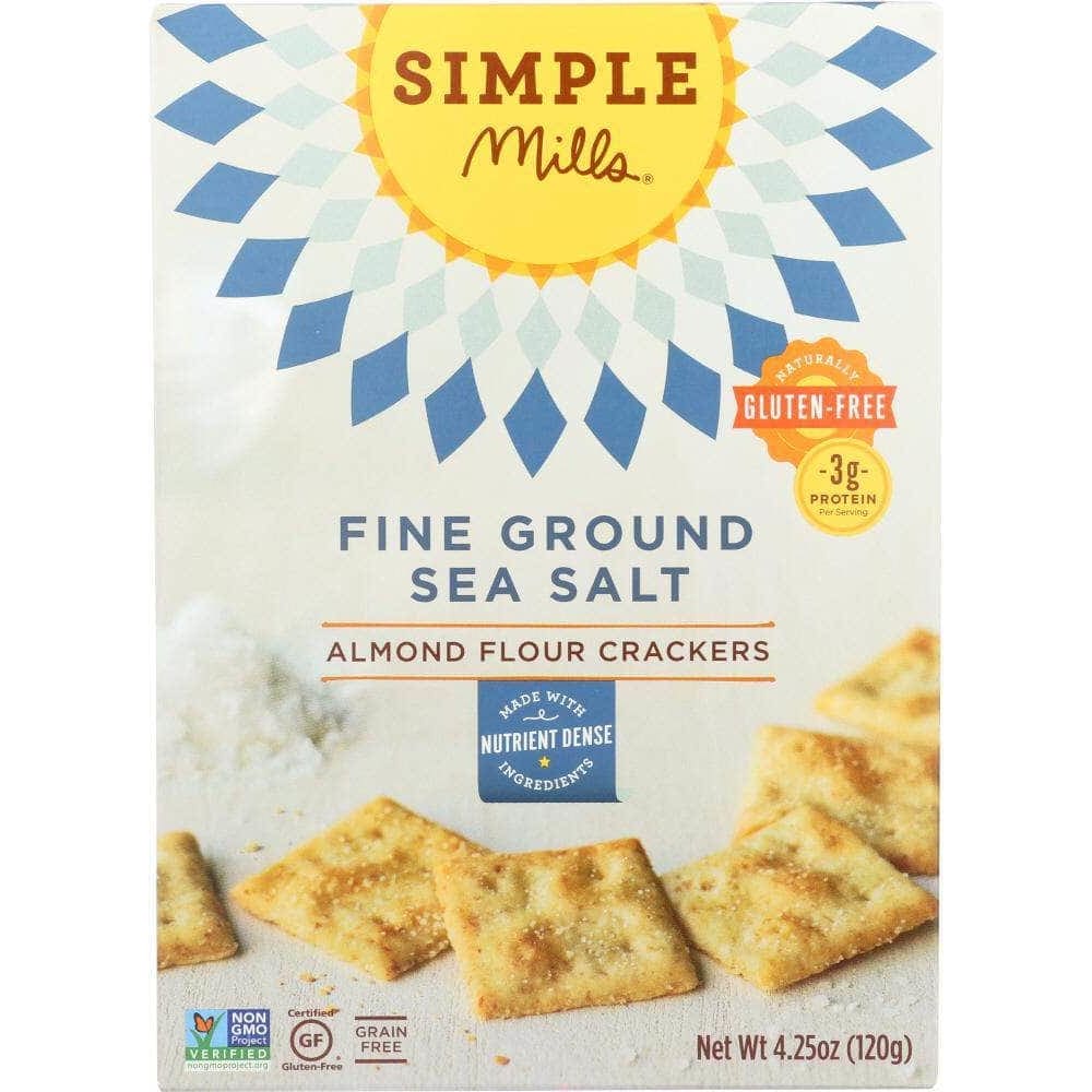 Simple Mills Simple Mills Fine Ground Sea Salt Crackers, 4.25 oz
