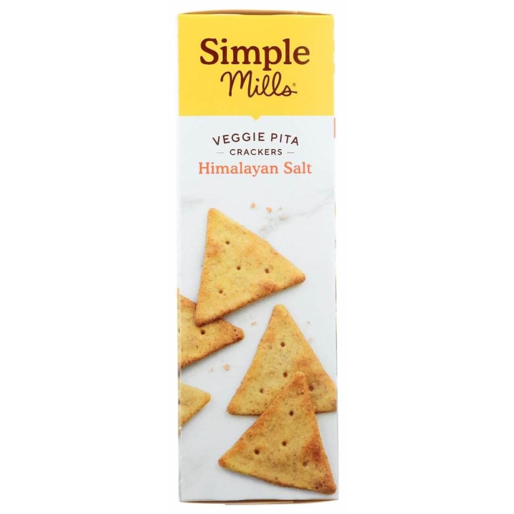 SIMPLE MILLS Simple Mills Himalayan Salt Veggie Pita Crackers, 4.25 Oz
