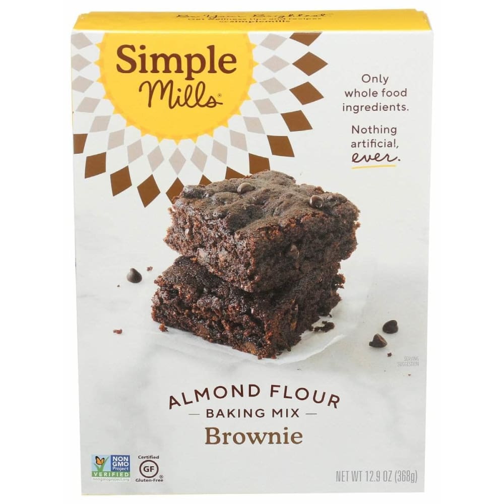 SIMPLE MILLS Simple Mills Mix Brownie, 12.9 Oz