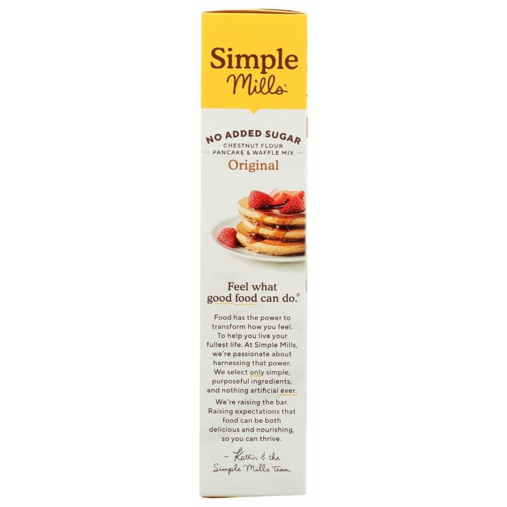 Simple Mills Mix Pancake Waffle Chestnut, 10 Oz (Case of 2) ShelHealth