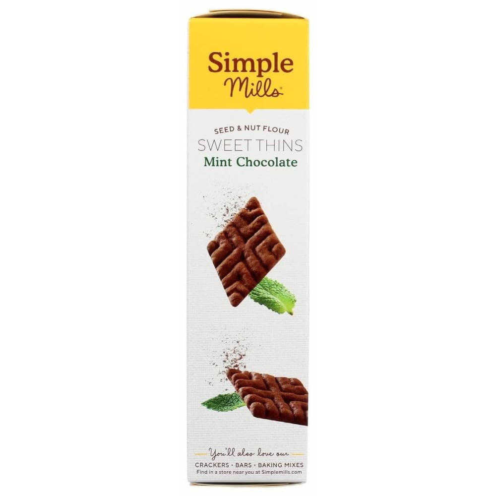 SIMPLE MILLS Simple Mills Sweet Thins Chocolate Mint, 4.25 Oz