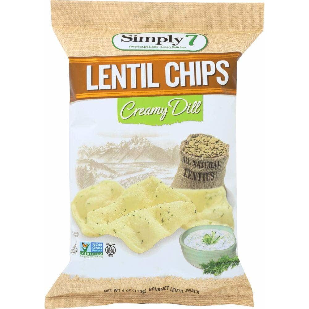 Simply 7 Simply 7 Lentil Chips Creamy Dill Cool And Refreshing, 4 oz