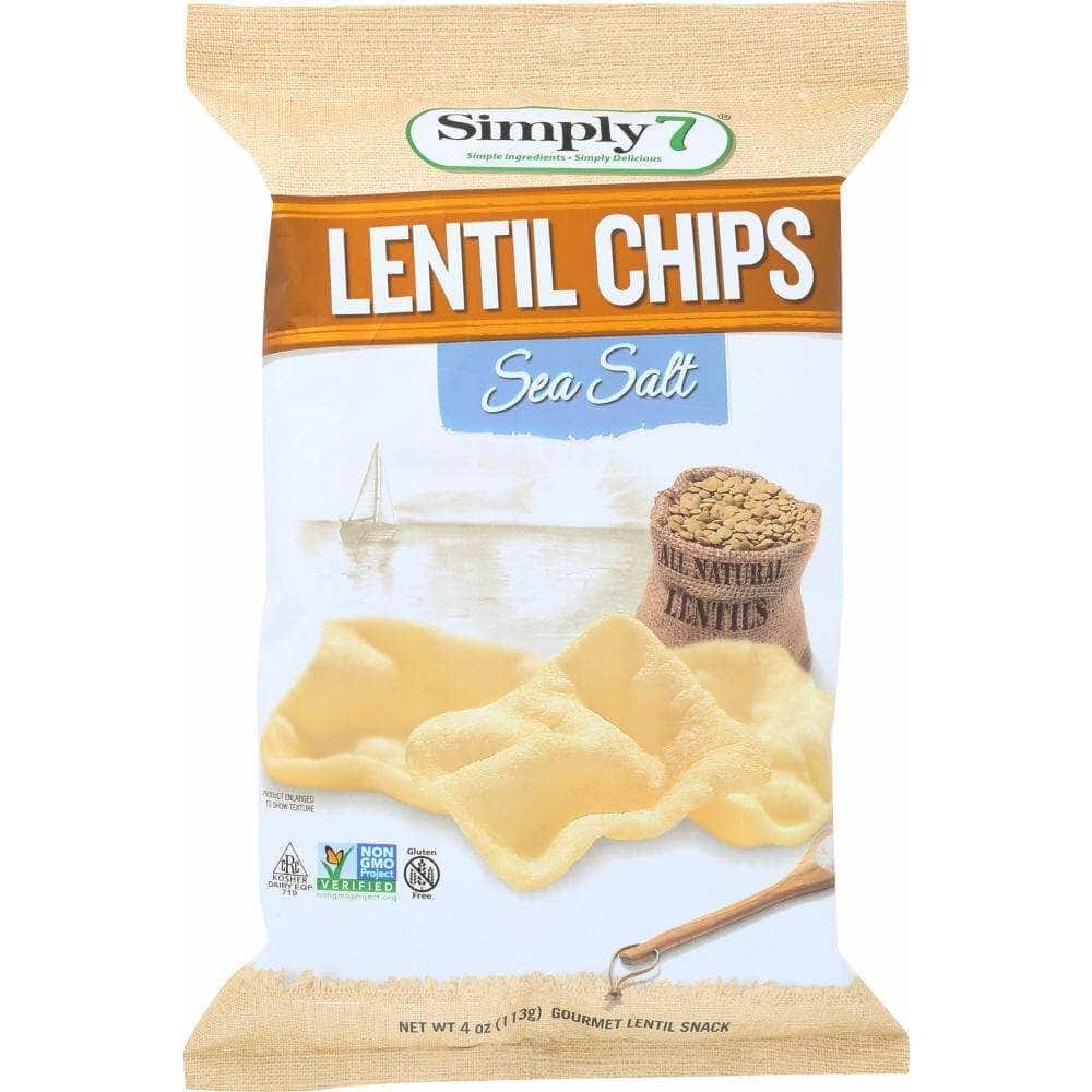 Simply 7 Simply 7 Lentil Chips Sea Salt Just A Pinch, 4 oz