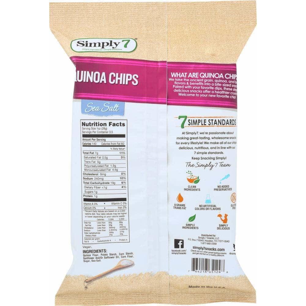 Simply 7 Simply 7 Quinoa Chips Sea Salt, 3.5 oz