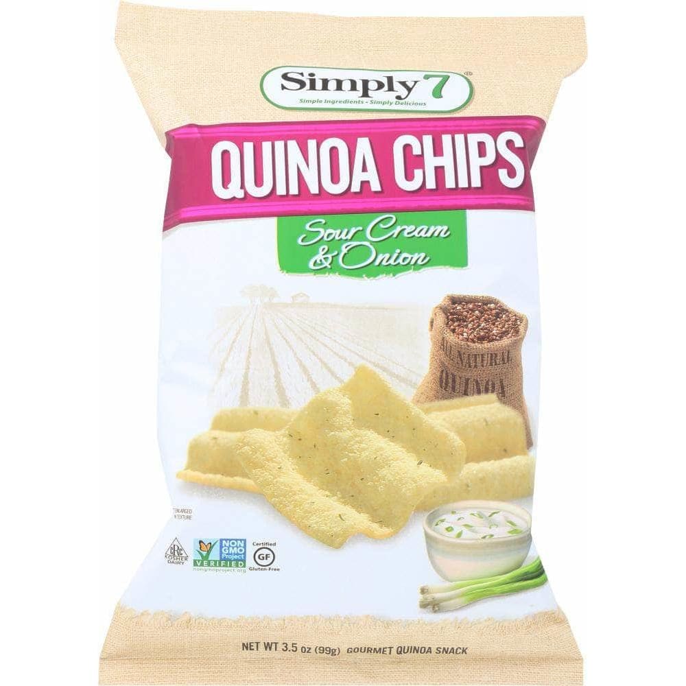 Simply 7 Simply 7 Quinoa Chips Sour Cream & Onion, 3.5 oz