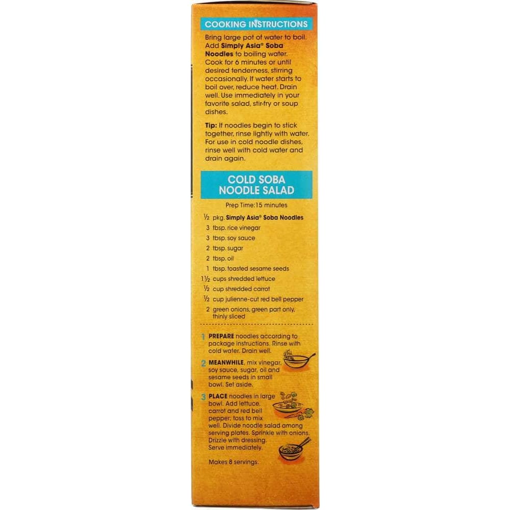 Simply Asia Simply Asia Noodles Soba Dry, 14 oz