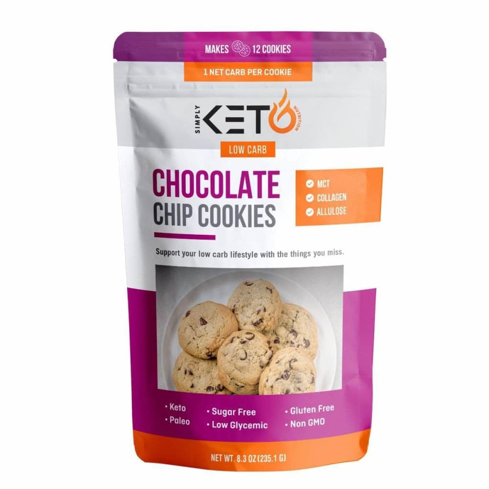 SIMPLY KETO NUTRITION Simply Keto Nutrition Cookie Chocolate Chip Mix, 8.3 Oz
