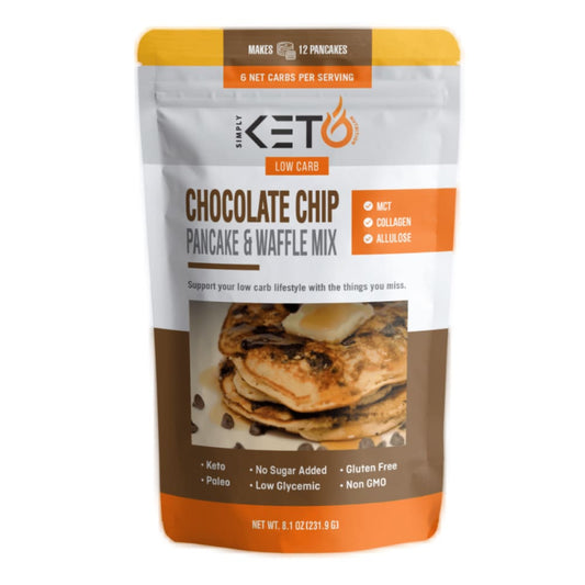 SIMPLY KETO NUTRITION Simply Keto Nutrition Pancake Choc Chip Mix, 8.1 Oz