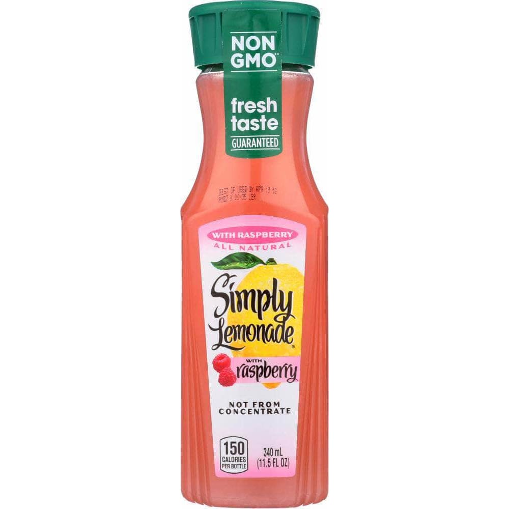 Simply Beverages Simply Orange Juice Lemonade Raspberry, 340 ml