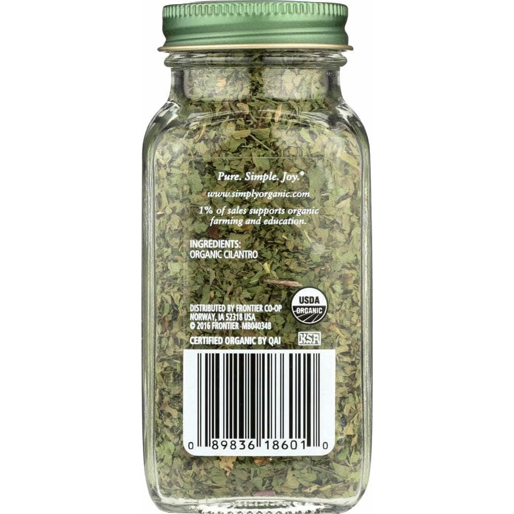 Simply Organic Simply Organic Cilantro, 0.78 oz