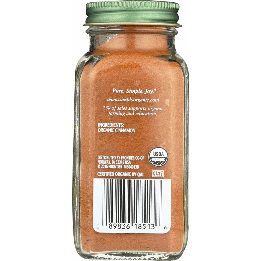 Simply Organic Simply Organic Cinnamon Powder, 2.45 Oz